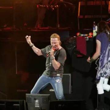 Guns N' Roses în concert la Bucureşti 