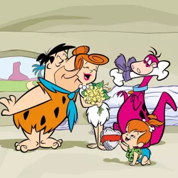 Familia Flinstone, sărbătorită de Google 