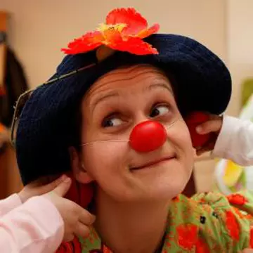 Daria, clovnul copiilor internaţi în spital