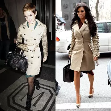 Vedete îmbrăcate la fel. Cui îi stă mai bine?