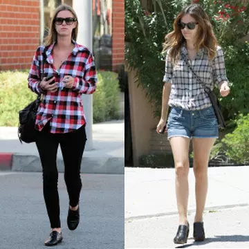 Cum porţi cu stil cămaşa în carouri