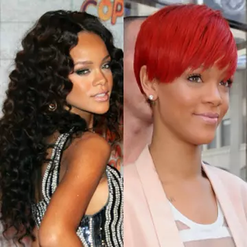 Rihanna, 8 schimbări radicale de look. Cum îi stă mai bine?