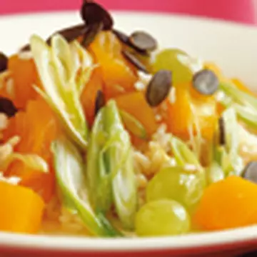 Mâncare de orez cu legume