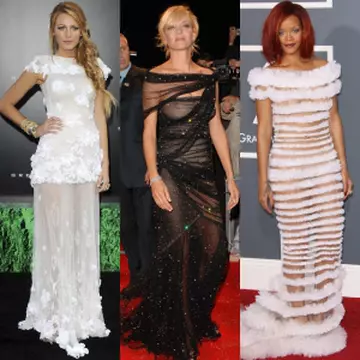 Rochiile transparente, la limita dintre senzual şi vulgar