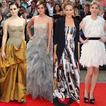 Rochii frumoase la premiera "Harry Potter and the Deathly Hallows 2"