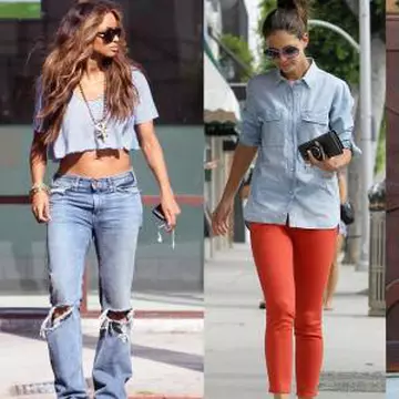 Vedetele readuc piesele din denim în tendinţe