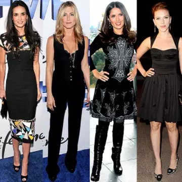 4 dive sexy în negru! Care e îmbrăcată mai stilat?