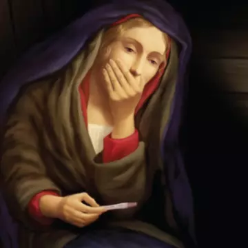Fecioara Maria şi testul de sarcină - reclama care a şocat lumea 