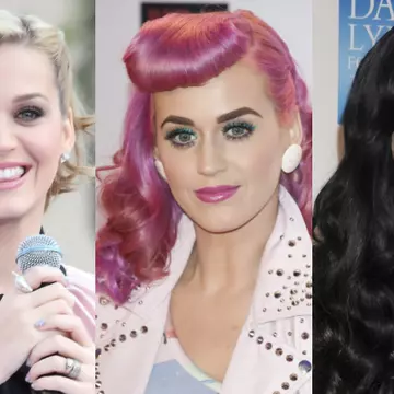 Schimbări radicale de look: Katy Perry îşi bate joc de părul ei!