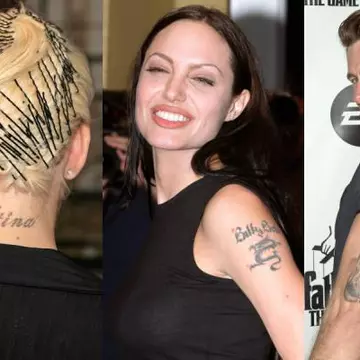 Rihanna s-a tatuat din nou. Vezi cele mai stupide tatuaje de vedetă!