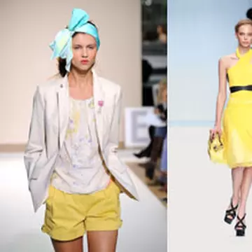 Fashion news - Galben solar
