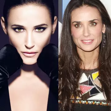 Demi Moore, poze modificate în Photoshop