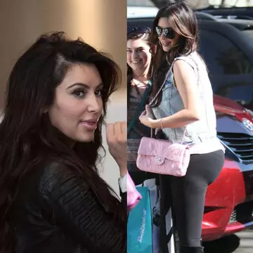 Foto: Kim Kardashian nu e perfectă