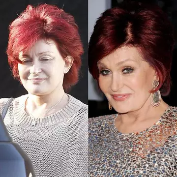 Sharon Osbourne nemachiată. Vezi cum arată!