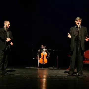 Rime pentru Vacanța de Vară: Ion Caramitru și Horațiu Mălăele și-au dat o ultimă întâlnire la Teatrul Național din București 
