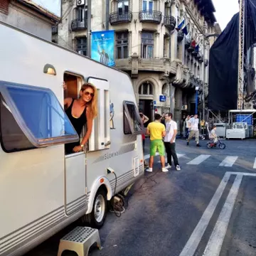 Foto Facebook: Vedetele s-au pozat pe scena Romanian Music Awards 2012