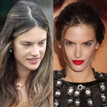 Poze: ce diferenţă! Vezi cum arată Alessandra Ambrosio nemachiată!