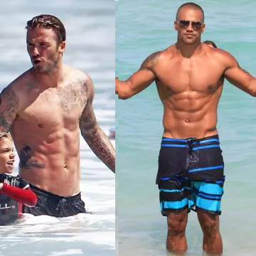 HOT la plajă: Uite-i dezbrăcaţi pe cei mai sexy bărbaţi celebri