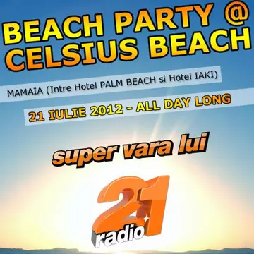 Cristi Stanciu, Christian Green şi Cristian Kruger - super party pe plaja Radio 21 din Mamaia!