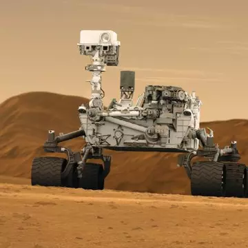 Foto: Robotul american Curiosity a ajuns pe planeta Marte