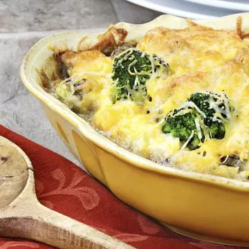 Suflé quatro formaggi