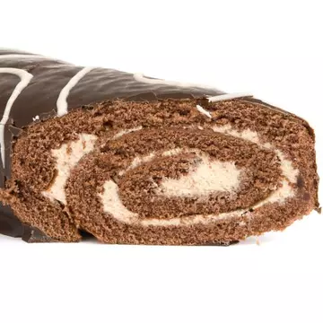 Ruladă de ciocolată cu cremă de vanilie