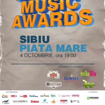 Cei mai difuzaţi artişti din România vor fi premiaţi la Media Music Awards!