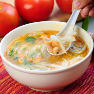 SUPĂ DE LEGUME CU TĂIEȚEI
