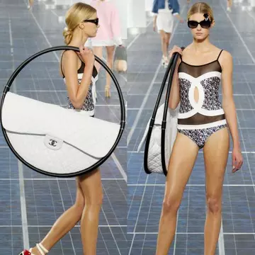 Ce geantă ciudată! Cine ar purta aşa ceva? 