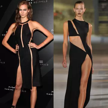 Cât de slabă e! Uite cum arată acest manechin!