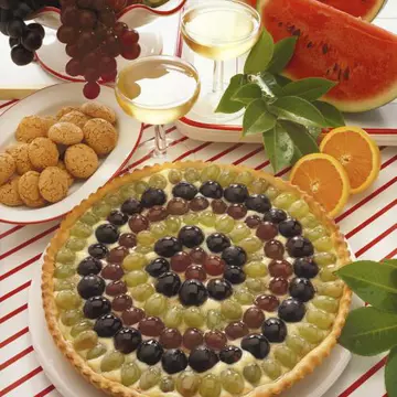 DESERT: Tartă cu struguri