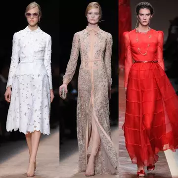 Săptămâna modei la Paris: Ce rochii propune Valentino pentru sezonul viitor