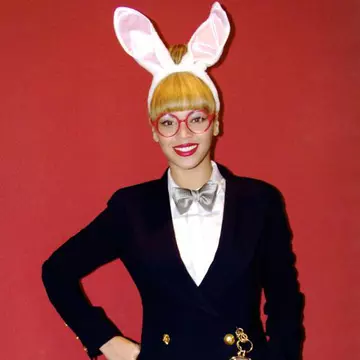 Beyonce a fost un iepuraş drăguţ de Halloween. Vezi costumul!