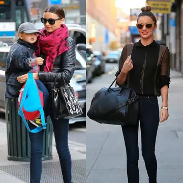 Miranda Kerr, 2 ţinute superbe într-o singură zi
