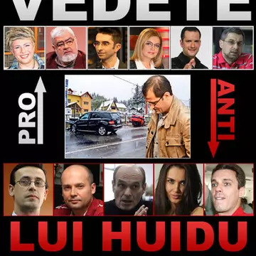 13 vedete, despre drama lui Huidu. Cine îl pune la zid şi cine îi ia apărarea 