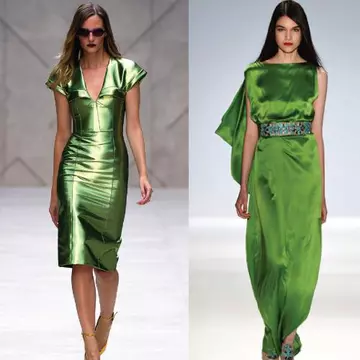 Modă: Verdele - smarald, culoarea anului 2013