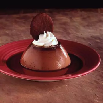 DESERT: Flan de ciocolată