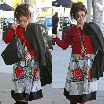 Cel mai urât stil de vedetă. Cum s-a mai îmbrăcat Helena Bonham Carter