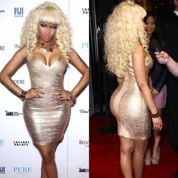 Poze: Cum s-a îmbrăcat Nicki Minaj de Revelion. Îţi place rochia?