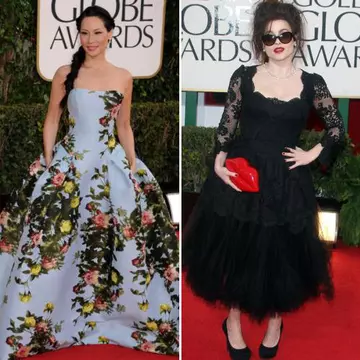 Ce urât! Două rochii oribile la Globurile de Aur 2013