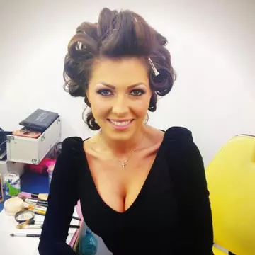 Poze din culise: Cum se pregăteşte Ilinca Vandici pentru emisiune