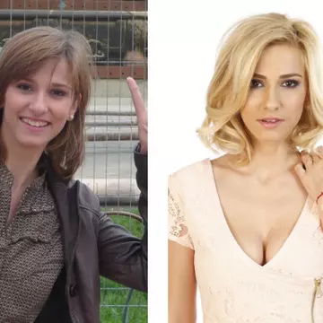 POZE DE COLECŢIE: Ţi-o mai aminteşti pe Dana Rogoz nevopsită? Uite poze din adolescenţă!