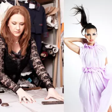 Un nou designer român face furori în străinătate: Silvia Terziu! Uite ce rochii frumoase creează!