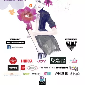 CLOUD NO. 9 POP-UP STORE. IN BLOOM EDITION. 20 & 21 aprilie- Club Vault. 