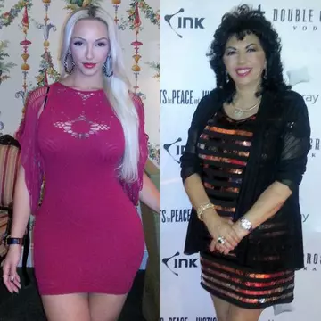Kim în varianta blondă. Carmen Harra şi fiica ei, familia Kardashian de România