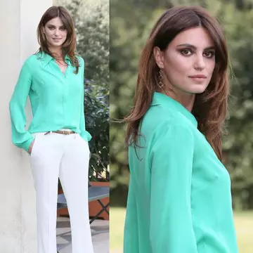 Ce frumoasă e! Catrinel Menghia, şedinţă foto pentru noul film