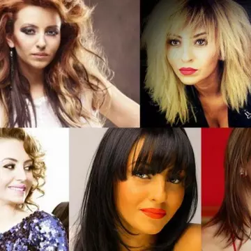 Coafură şoc! Giulia s-a ras în cap şi s-a făcut brunetă! Cum îi stă?