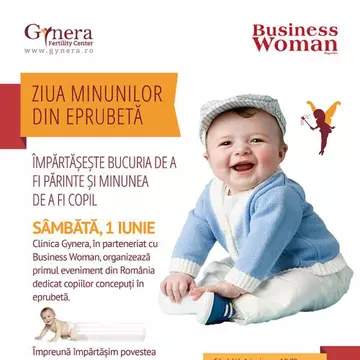 Ziua minunilor din eprubeta: peste 400 de copii conceputi astfel sunt sarbatoriti de 1 Iunie