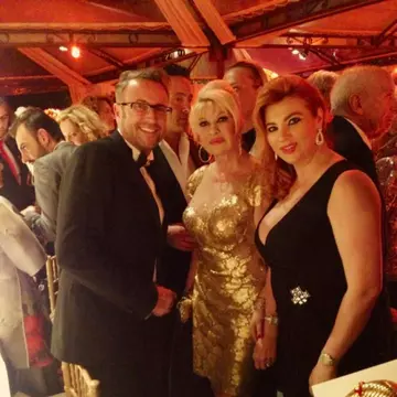 Cătălin Botezatu s-a distrat cu Ivana Trump la nunta Valeriei Marini