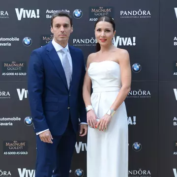 Carmen Brumă şi Mircea Badea, cuplul serii la petrecerea Viva! 14 ani